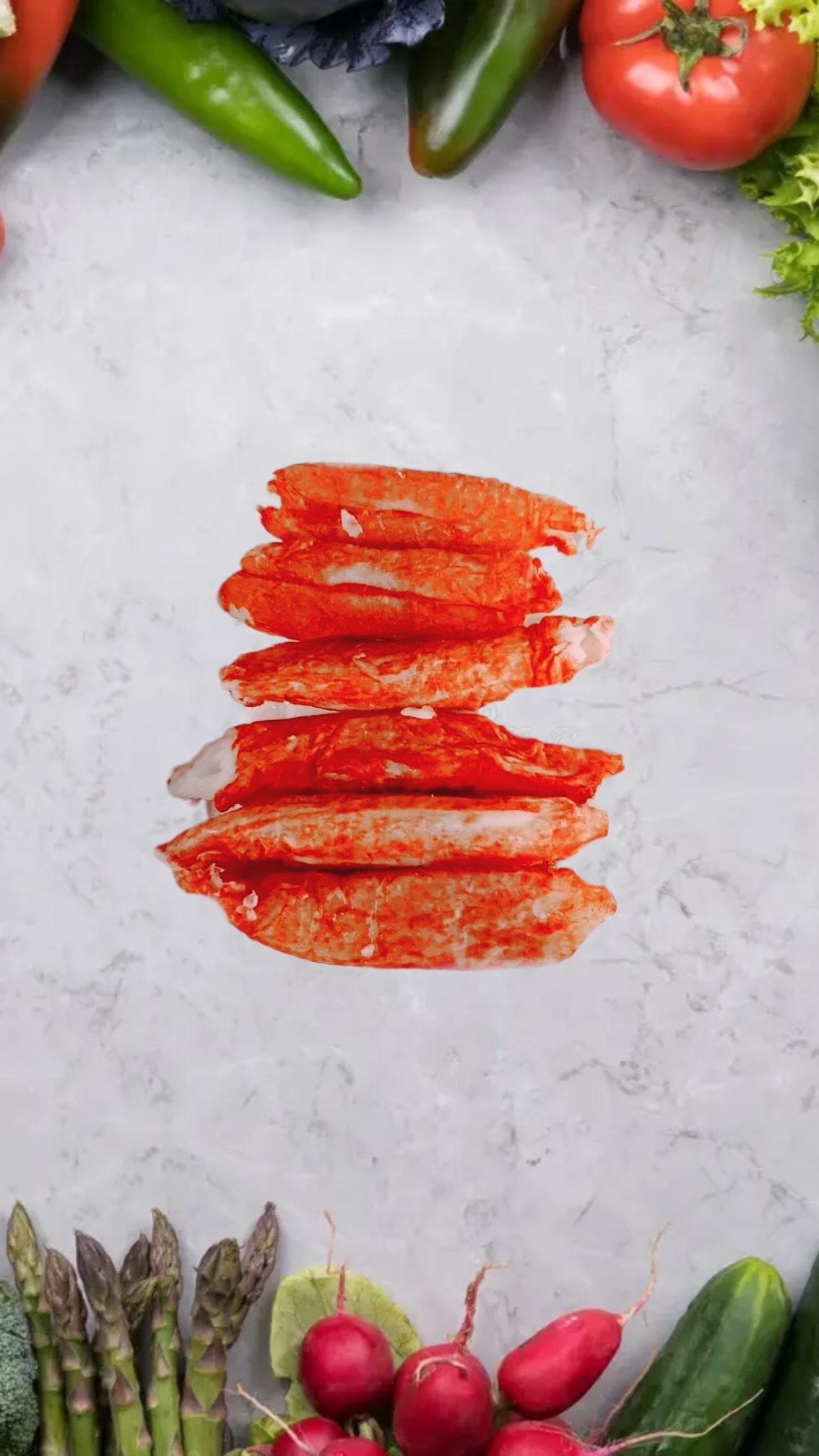 Crabe Patte Imitation (Bâtonnet)