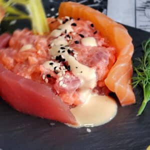Tartare duo Marcel (thon et saumon)