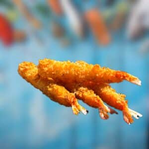 Crevettes tempura